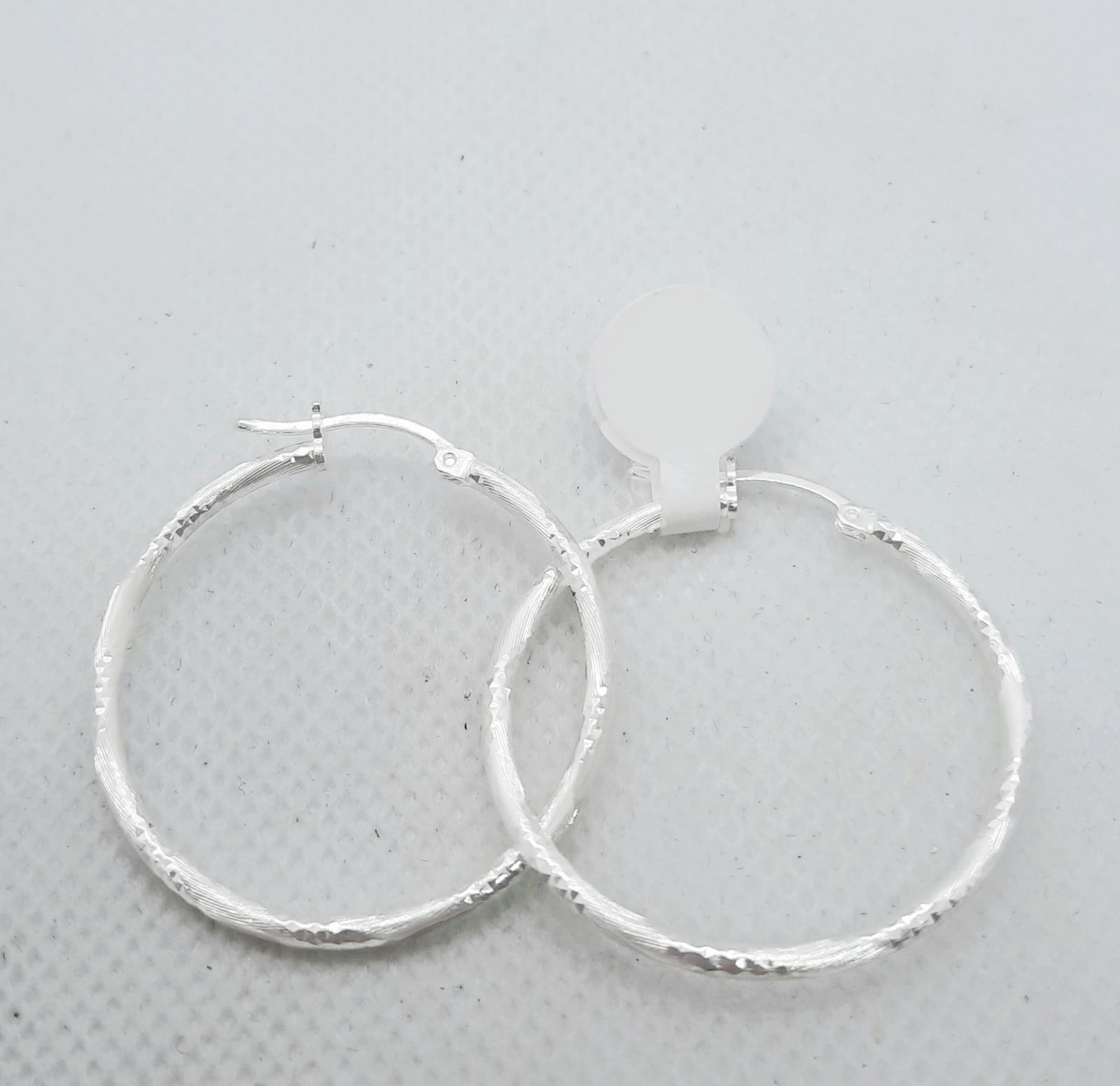 Silver Hoop